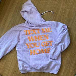 Lonely Ghost Text Me When You Get Home Hoodie